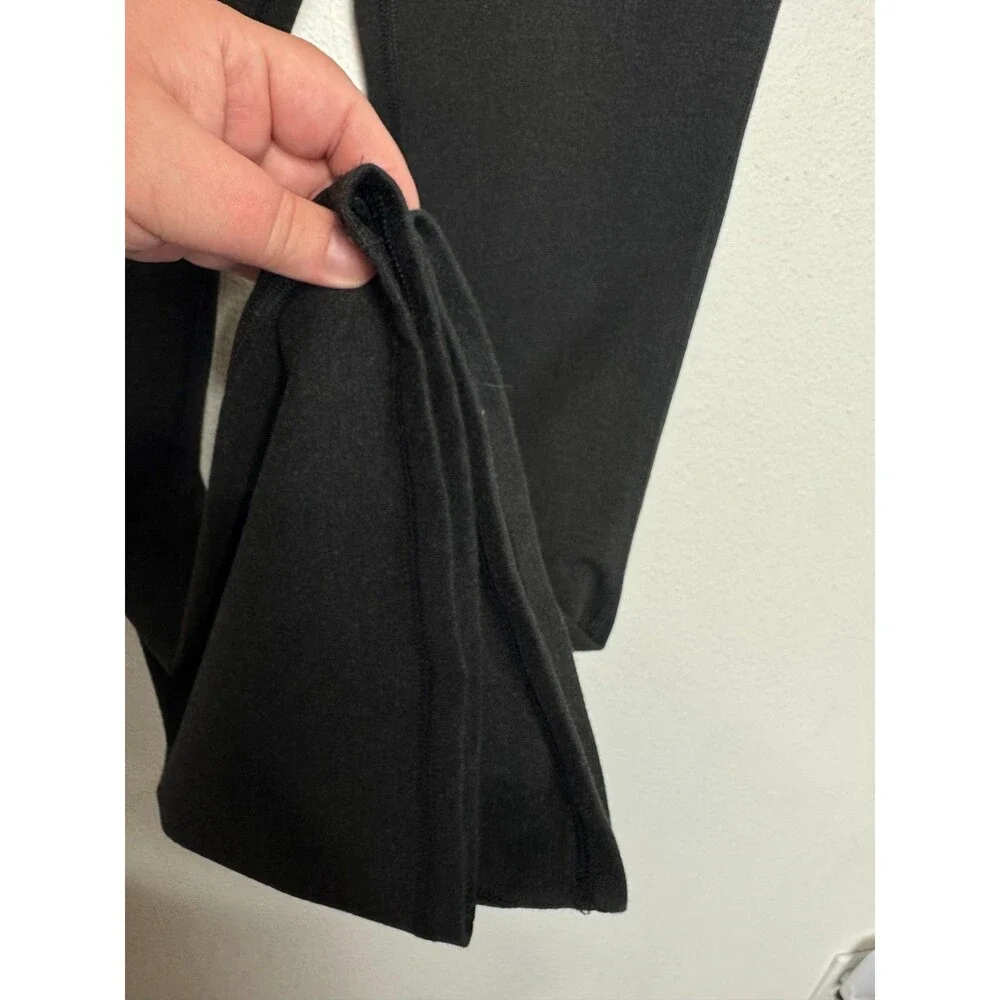 Old Navy Girls Large Flared Leggings Charcoal PowerChill Crossover